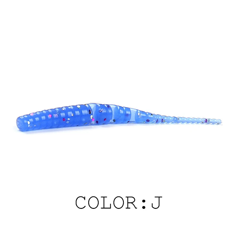 Soft Worm Fishing Lures – Polaris Sinking Bait for Bass, Trout & More | Soft Plastic Pesca Baits