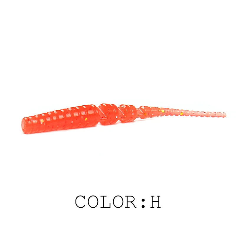 Soft Worm Fishing Lures – Polaris Sinking Bait for Bass, Trout & More | Soft Plastic Pesca Baits
