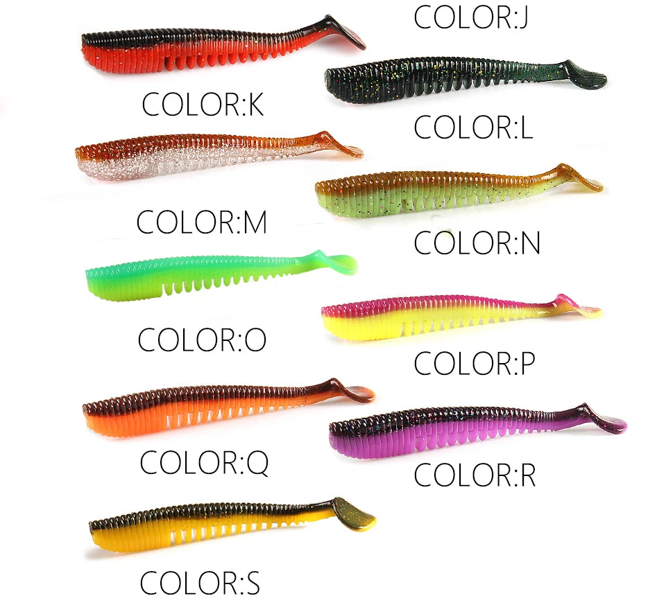 Soft Fishing Lures – 5cm, 8cm, 9.5cm, 11cm | Artificial Bait for Pike & Predators | Premium Tackle
