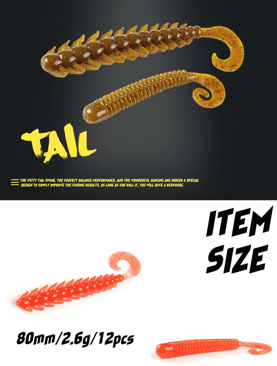 Premium G-Tail Soft Baits – Irresistible Action for Big Catches