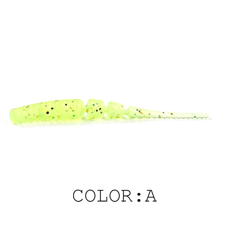 Soft Worm Fishing Lures – Polaris Sinking Bait for Bass, Trout & More | Soft Plastic Pesca Baits
