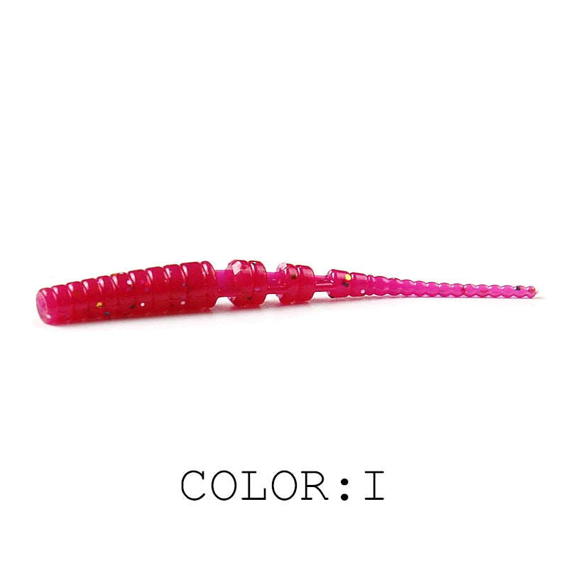 Soft Worm Fishing Lures – Polaris Sinking Bait for Bass, Trout & More | Soft Plastic Pesca Baits