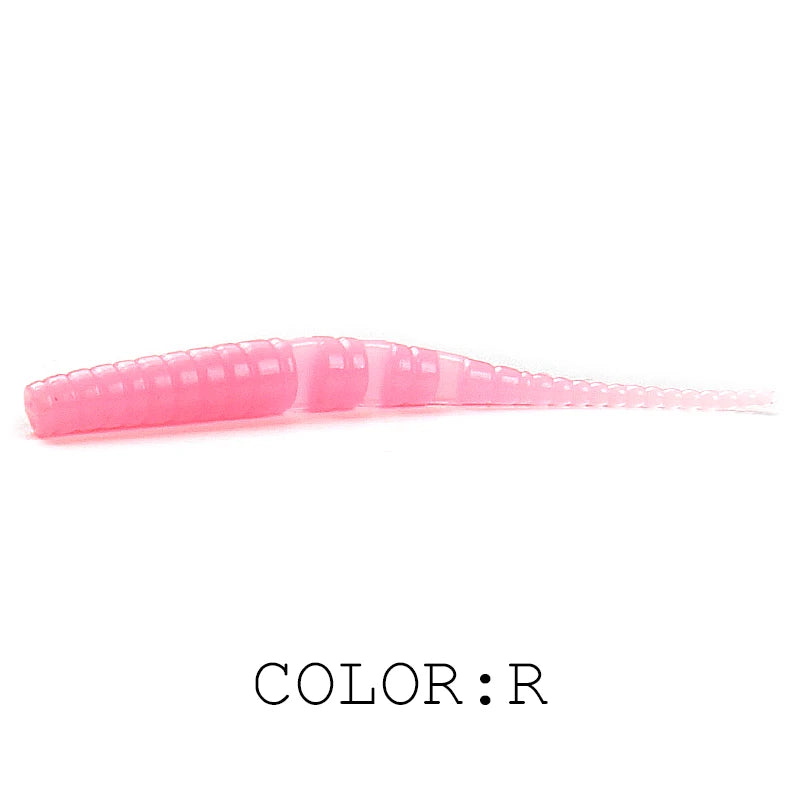 Soft Worm Fishing Lures – Polaris Sinking Bait for Bass, Trout & More | Soft Plastic Pesca Baits