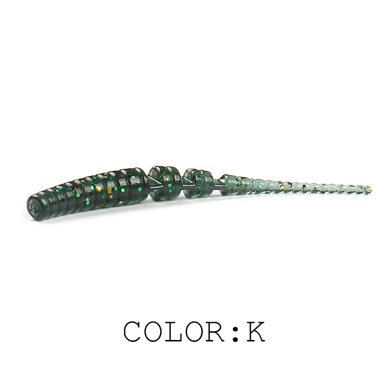 Soft Worm Fishing Lures – Polaris Sinking Bait for Bass, Trout & More | Soft Plastic Pesca Baits