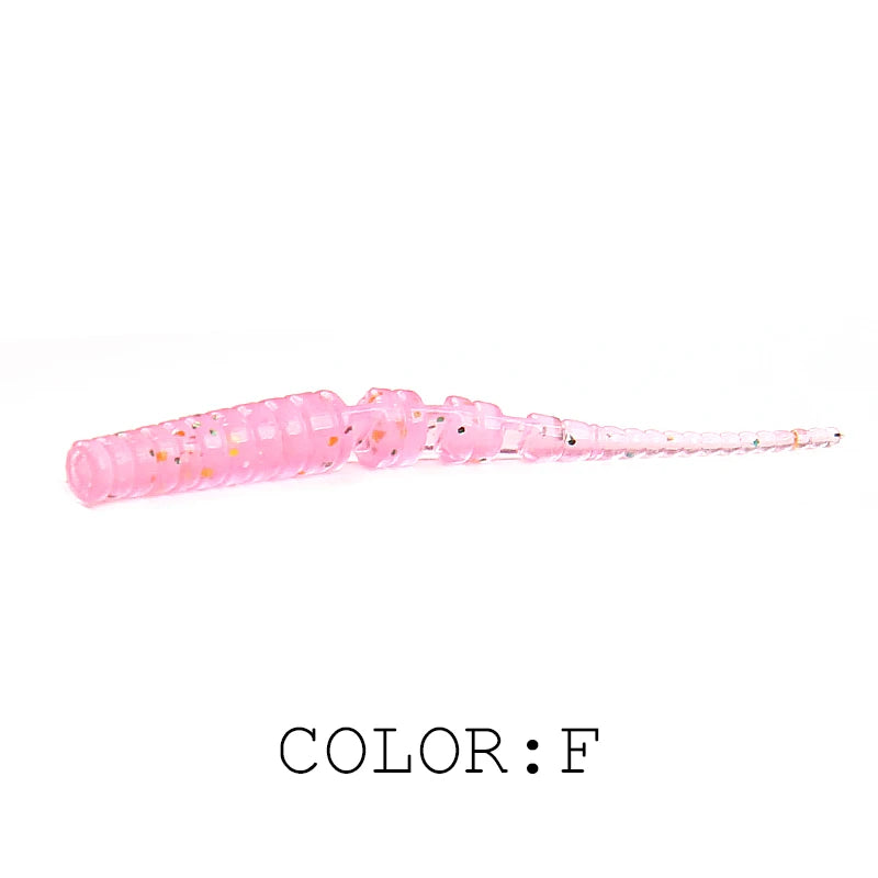 Soft Worm Fishing Lures – Polaris Sinking Bait for Bass, Trout & More | Soft Plastic Pesca Baits