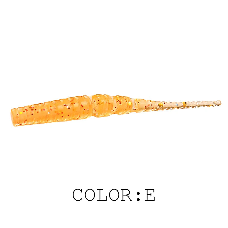 Soft Worm Fishing Lures – Polaris Sinking Bait for Bass, Trout & More | Soft Plastic Pesca Baits