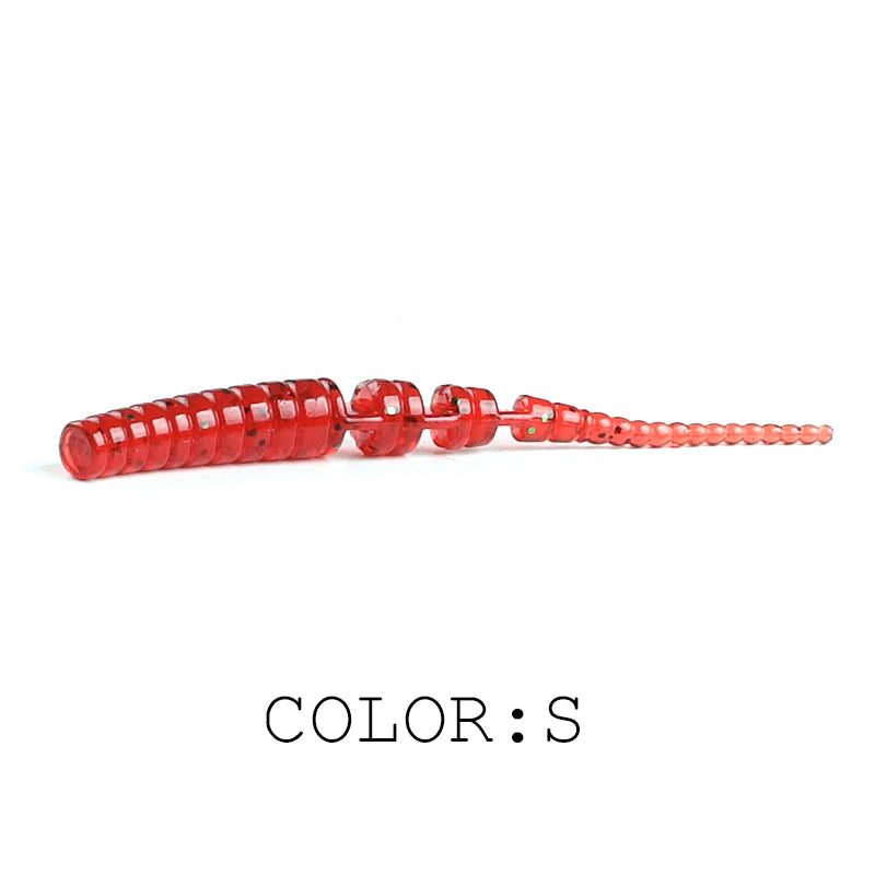 Soft Worm Fishing Lures – Polaris Sinking Bait for Bass, Trout & More | Soft Plastic Pesca Baits