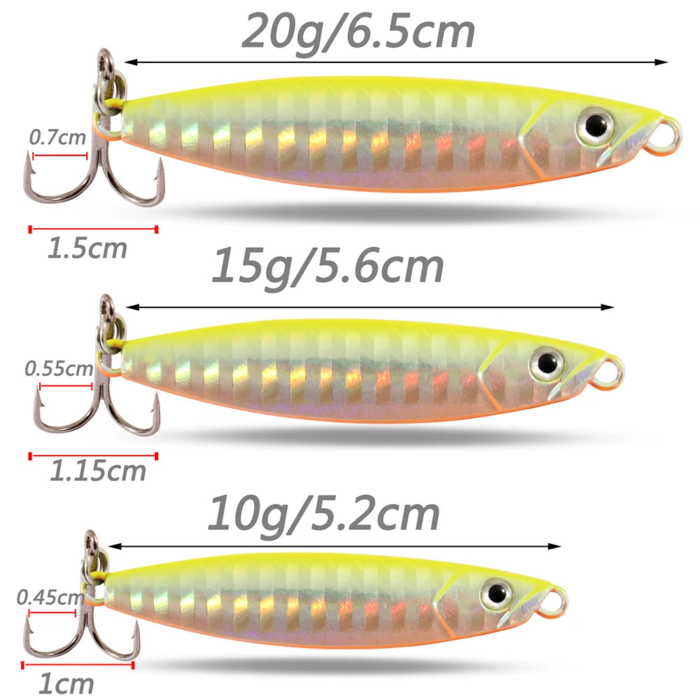 Premium Metal Swimbait Fishing Lure – 10g-20g | Ultimate Versatile Lure for Predator Fish