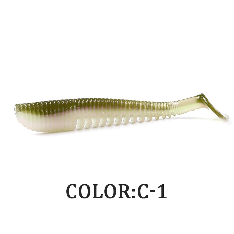 Soft Fishing Lures – 5cm, 8cm, 9.5cm, 11cm | Artificial Bait for Pike & Predators | Premium Tackle