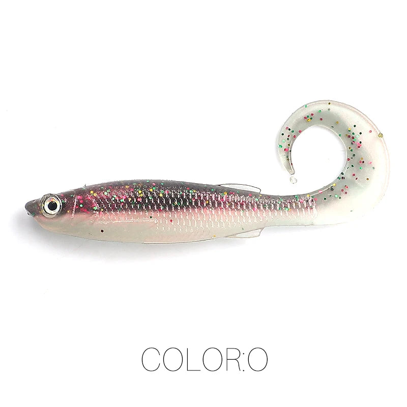 Soft Bait Fishing Lures – 5cm/6.5cm with 3D Eyes for Pike, Zander & Predator Fishing