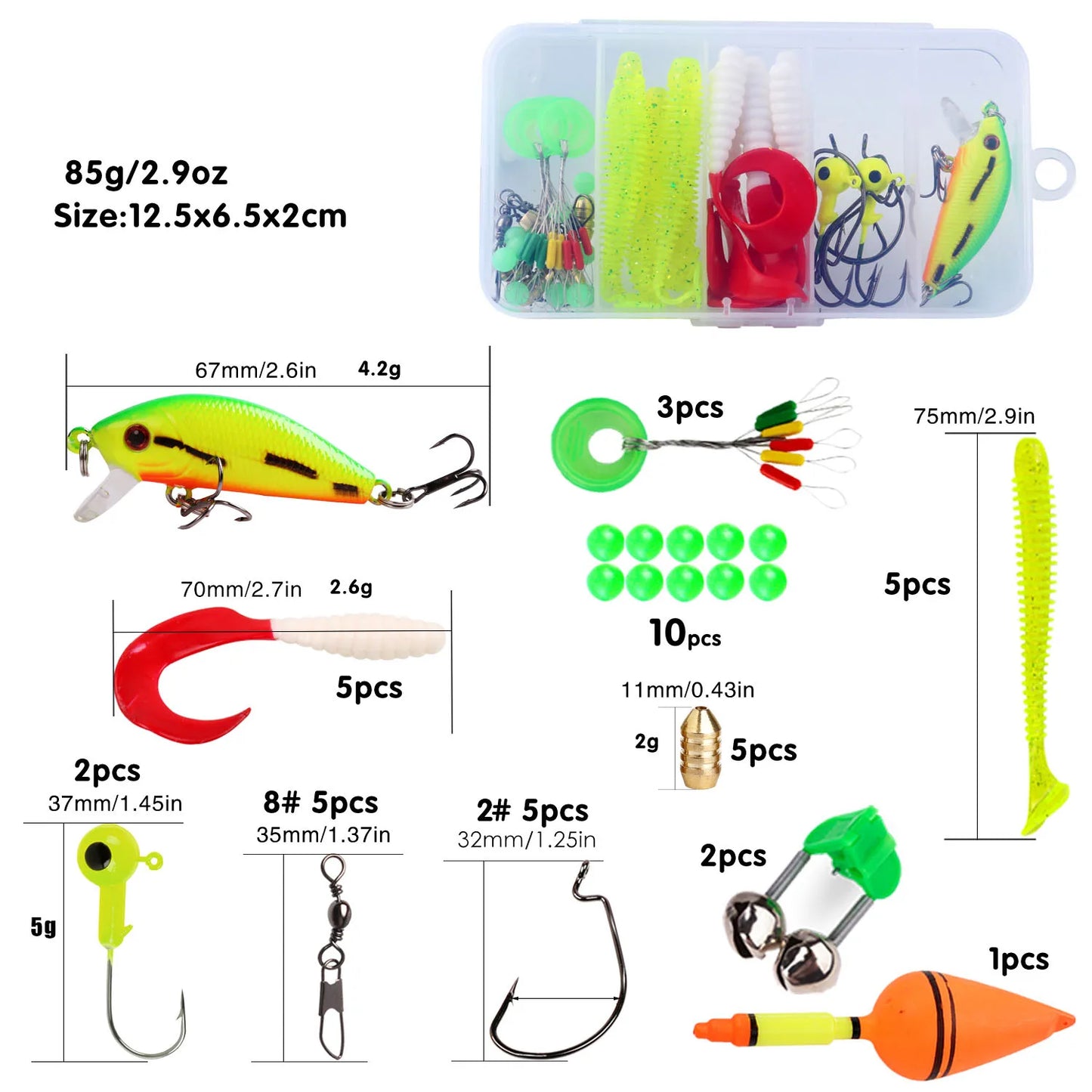 Spinning Fishing Rod & Reel Combo – 1.8M Telescopic Rod, 5.2:1 3BB Reel, 5kg Max Drag – Full Fishing Kit