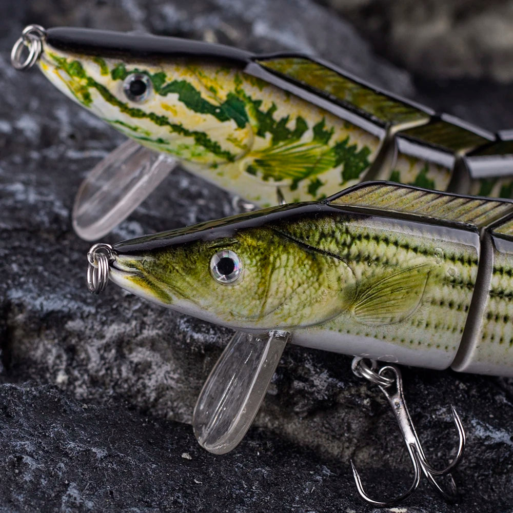 Lifelike S-Shape Jointed Swimbait – 9” 1.48oz Eel Fishing Lure | Ultimate Realistic Action for Trophy Catches