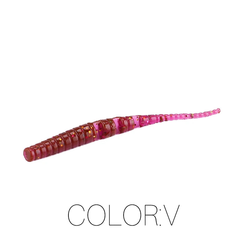 Soft Worm Fishing Lures – Polaris Sinking Bait for Bass, Trout & More | Soft Plastic Pesca Baits