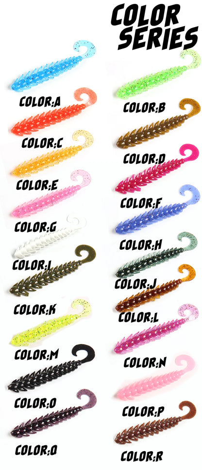 2025 New Soft Fishing Lures – 5cm (30pcs) & 8cm (12pcs) | Swimbait for Carp, Trout, Pike & Zander