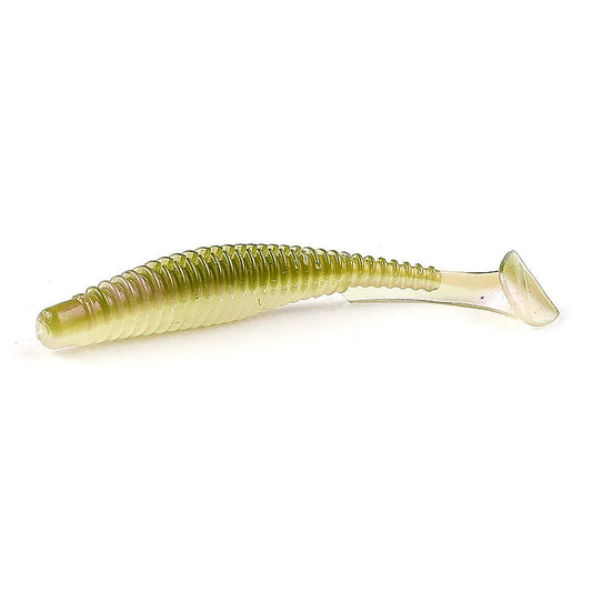 2025 New T-Tail Soft Lure – 51mm/76mm/101mm | Scented Bass Fishing Bait with Salt | Predator Artificial Lure