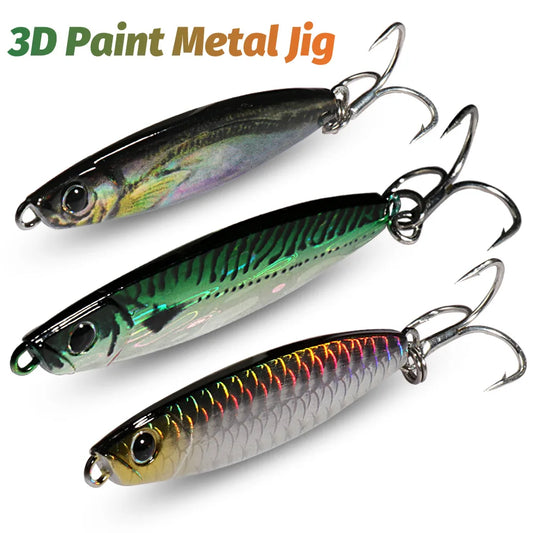 Premium Metal Swimbait Fishing Lure – 10g-20g | Ultimate Versatile Lure for Predator Fish