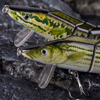 Lifelike S-Shape Jointed Swimbait – 9” 1.48oz Eel Fishing Lure | Ultimate Realistic Action for Trophy Catches