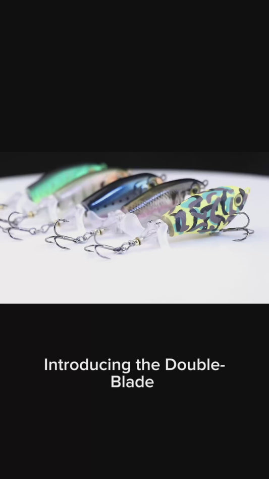 Whopper Popper Lures – Propeller Tail, Floating TopWater Baits (9g/8g/14g/17g/24g)